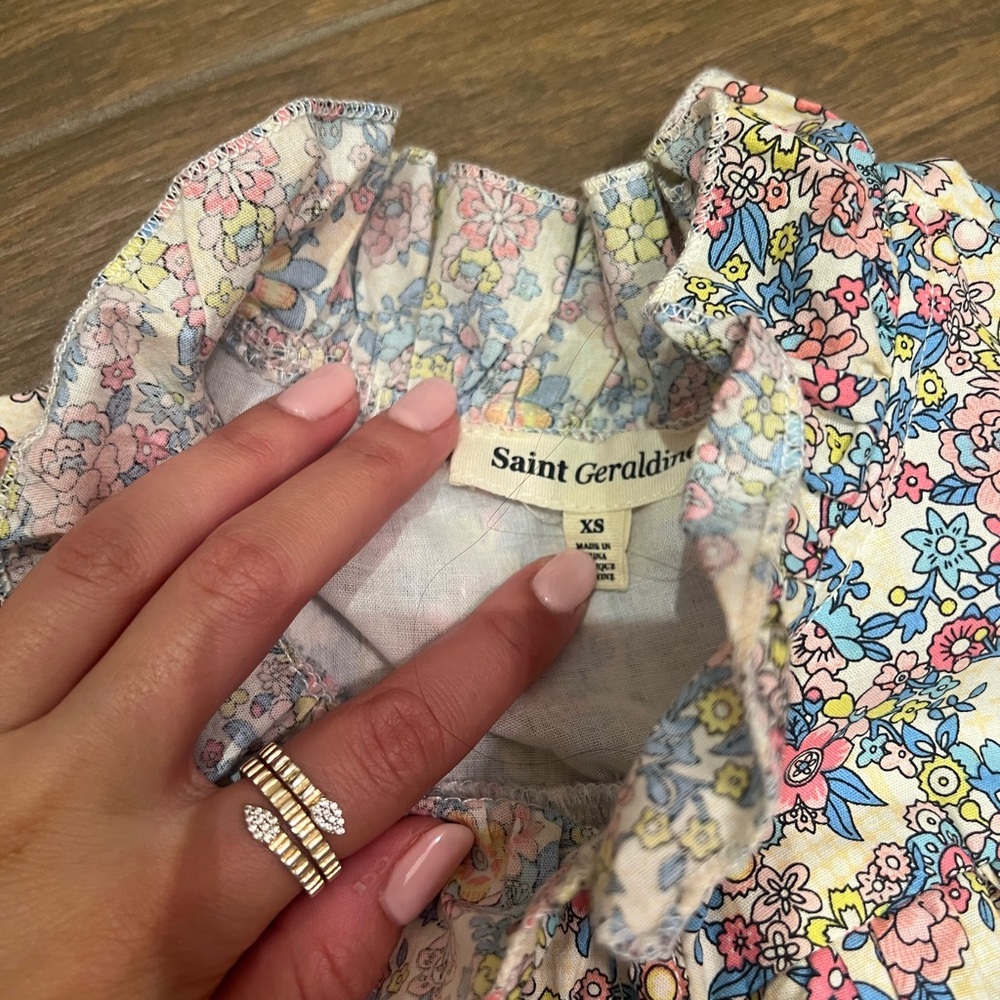 Floral Ruffle Dress - Picture 3 of 4